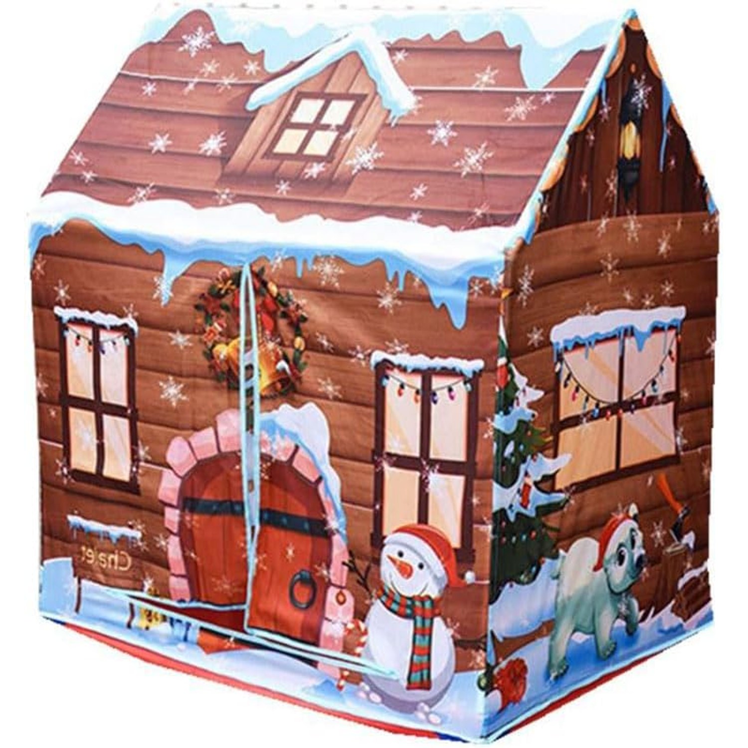 Christmas Cabin Play Tent
