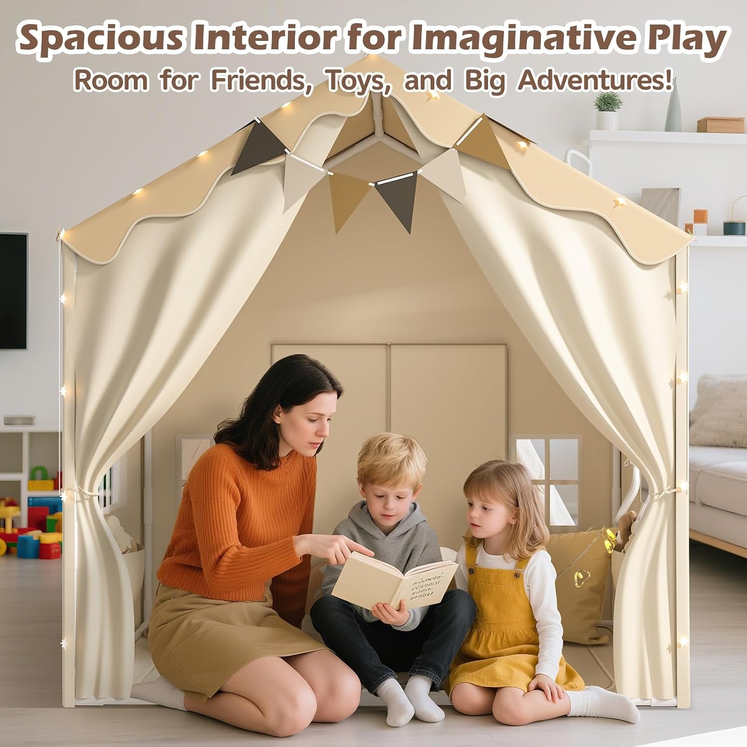 Double Door Playhouse Tent
