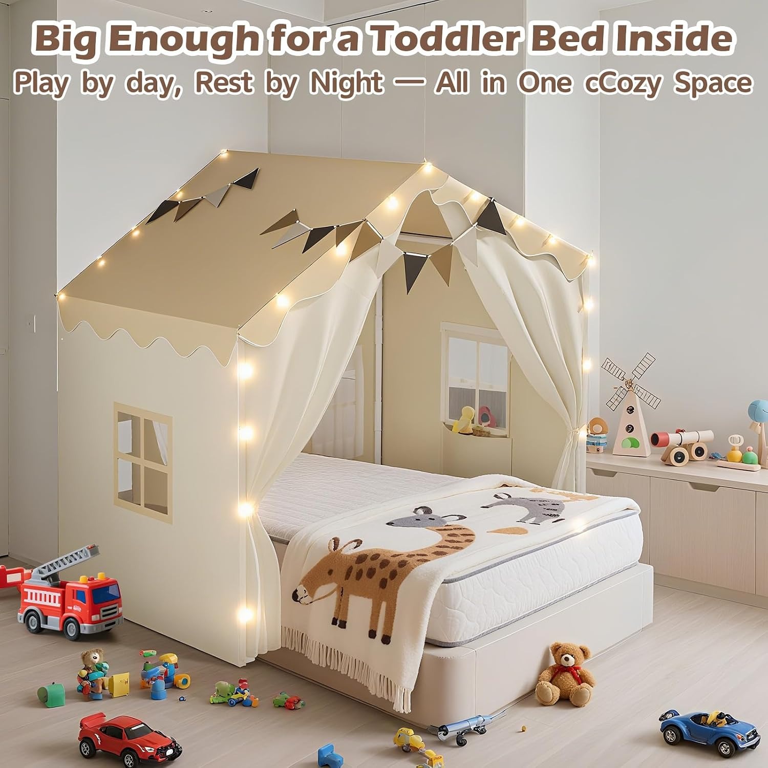 Double Door Playhouse Tent