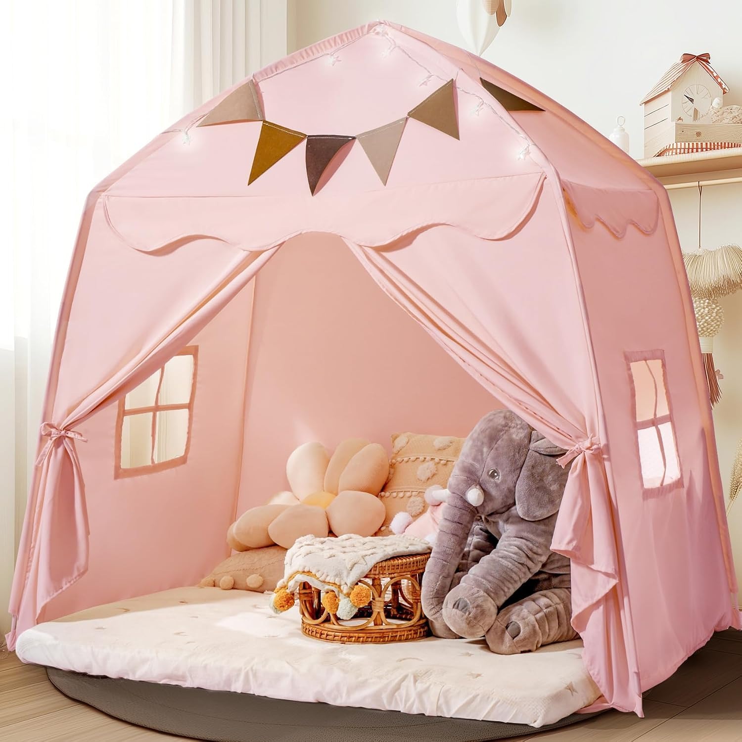 Extra Large Pink Dome Play Tent