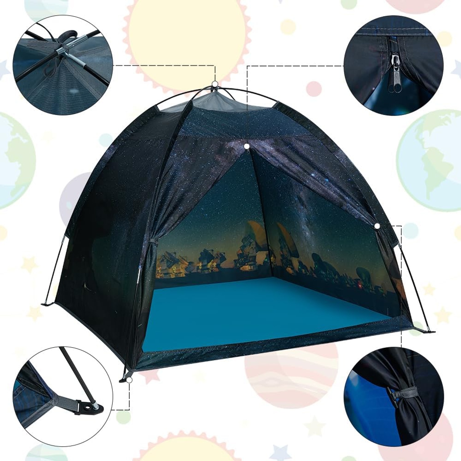 Galaxy Dome Play Tent