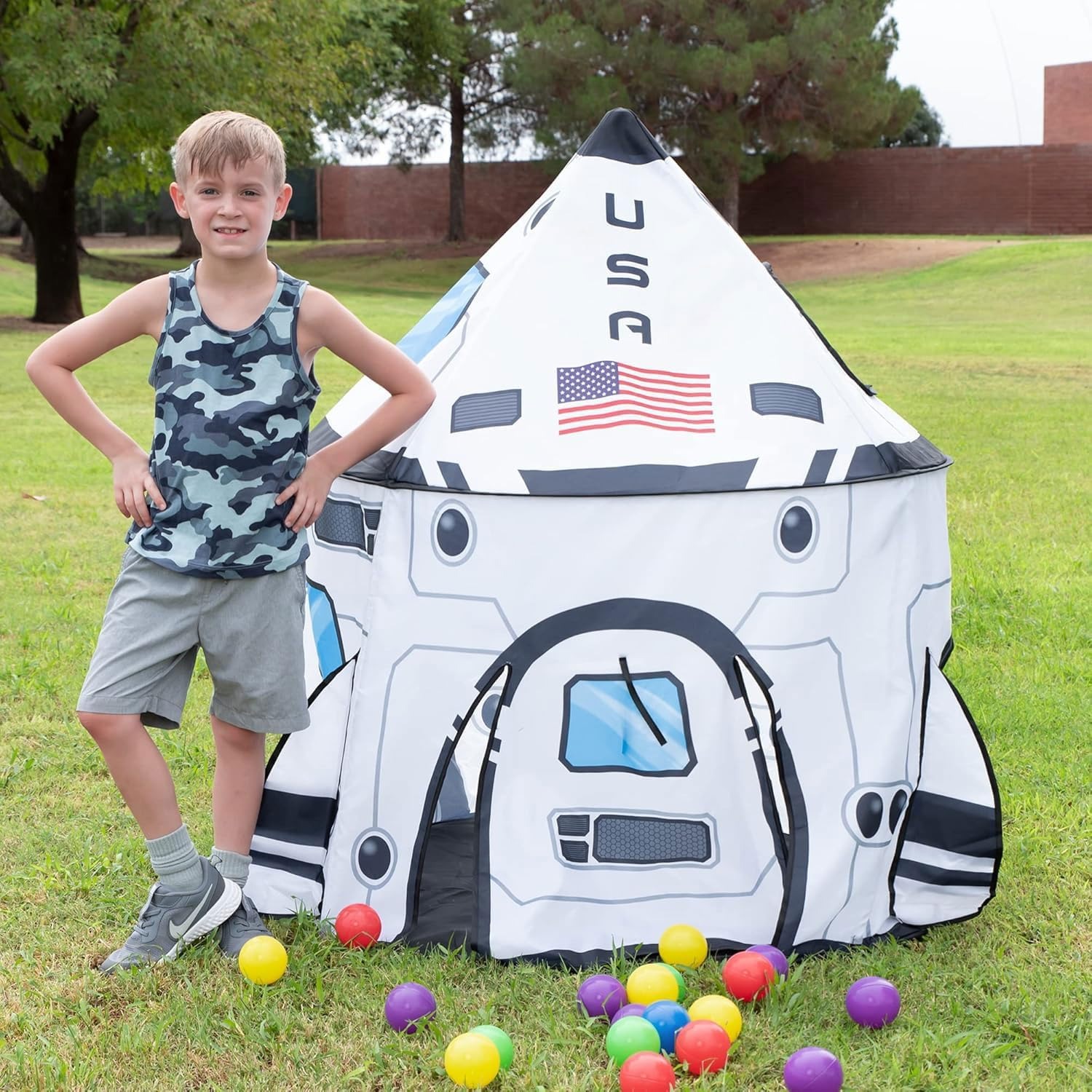 Rocket Ship Play Tent: image 7