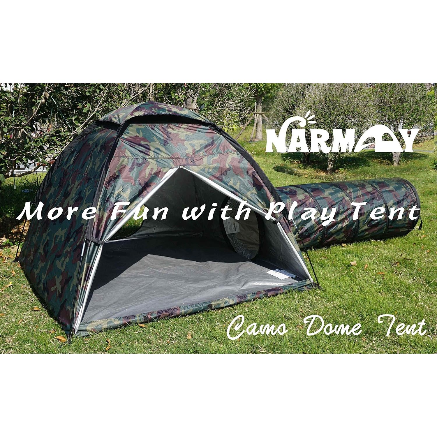 Camouflage Pop Up Play Tunnel: image 3
